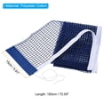 thumbnail image 2 of Uxcell Table Tennis Net Replacement Ping Pong Net String Tension Equipment Accessories Polyester Cotton, Blue 2 Pack, 2 of 6