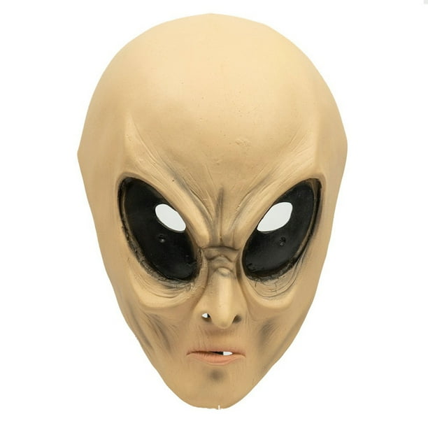 Disfraz de terror de látex alienígena para Halloween con máscara de cosplay