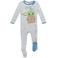 thumbnail image 2 of Star Wars Yoda R2-D2 Chewbacca Newborn Baby Boys 2 Pack Zip Up Sleep N' Plays Newborn to Infant, 2 of 5