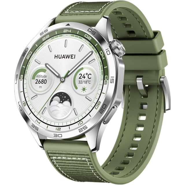 HUAWEI Watch GT4 (GPS) 46mm Verde Bosque, hasta 14 Días de BaterÍa
