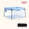 thumbnail image 2 of Dream On Me Ziggy Square Playpen, Blue, (Model # 4432-BLU), 2 of 8