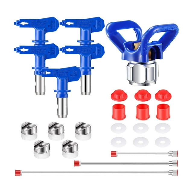 Puntas de boquilla para pulverizador de pintura sin , boquilla reversible, fácil de instalar, accesorios para pulverizadores de muebles, terrazas
