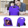 thumbnail image 5 of iPad mini 6 Case 8.3" 2021, Kids Friendly Lightweight Handle Kickstand Shockproof Protective Cover, Purple, 5 of 6