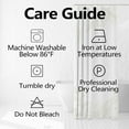 thumbnail image 5 of White Shower Curtain for Stall Bathroom Gold Black Eucalyptus Leaves Neutral Farmhouse Room Partition Home Decor Botanical Plants Waterproof Fabric RV Shower Curtains 36x72inches with Hooks, 5 of 6