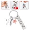 thumbnail image 4 of Metal Key Ring Bag Pendant Backpack Hanging Decor Nurse Day Doctor Keychain Gift, 4 of 8