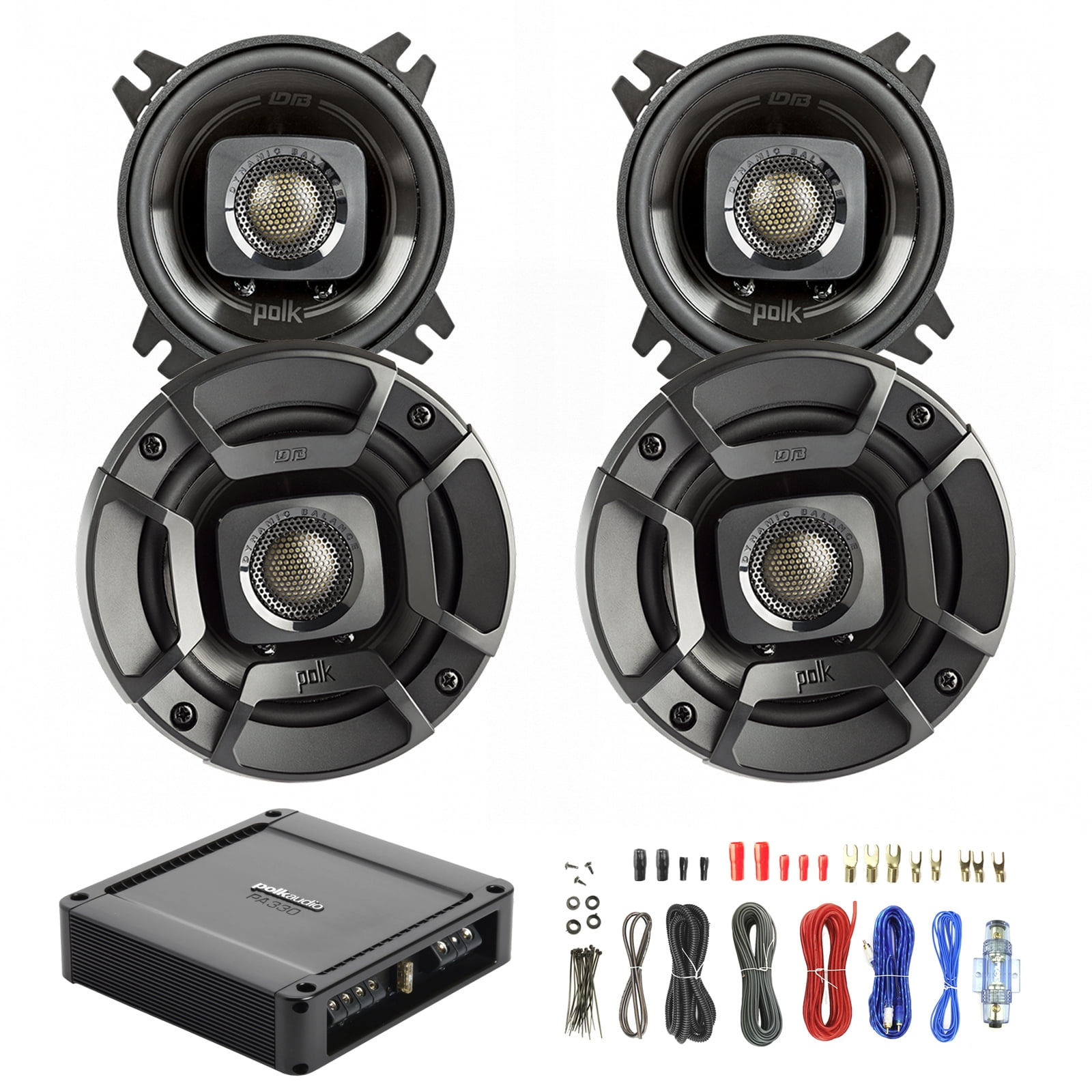 polk 4 inch speakers