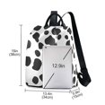 thumbnail image 3 of FORMRS Women's Travel Backpack Purse Anti-Theft Hidden Pockets Casual Shoulder Bag, Cow Spots, 3 of 7