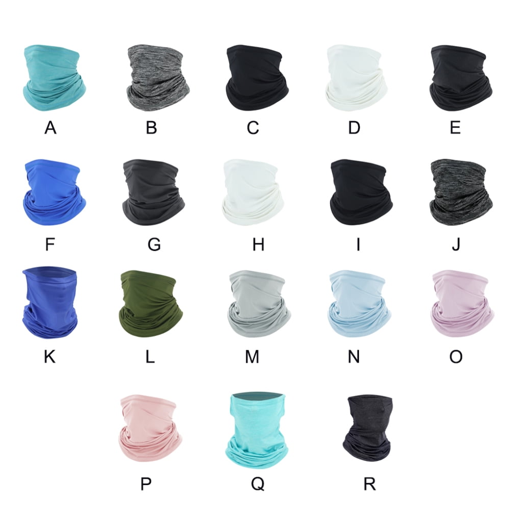Summer Neck Gaiter Scarf Bandanas Sun Protection Helmet Liner Skull