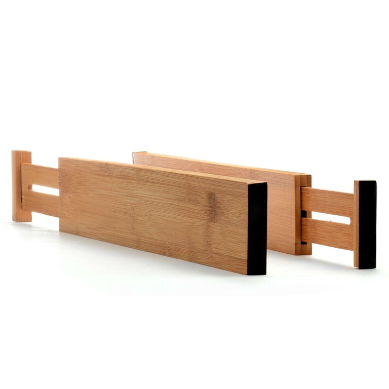 Bambusi Bamboo Drawer Dividers, Set of 4 photo 4
