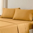 thumbnail image 5 of Superior Egyptian Cotton 530 Thread Count Deep Pocket Sheet Set, California King Size, Gold, 5 of 6
