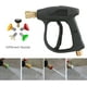 thumbnail image 3 of Hidrolavadora con pistola giratoria de acero inoxidable, pistola para lavado de autos de grado comercial con clasificación máxima de 3000 PSI, cuerpo de plástico de ingeniería, acoplador de latón,, 3 of 8