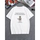 thumbnail image 1 of Regular Size Big & Tall Men's Summer T-Shirt - Funny 'Hold On, I'm Overstimulated' Graphic Print, Casual Short Sleeve Tee for Casual Attire, Casual Sporty Tee, Summer Gifts, 1 of 7