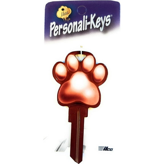 Ilco Paw House Key Compatible with Kwikset and KW1 Locks