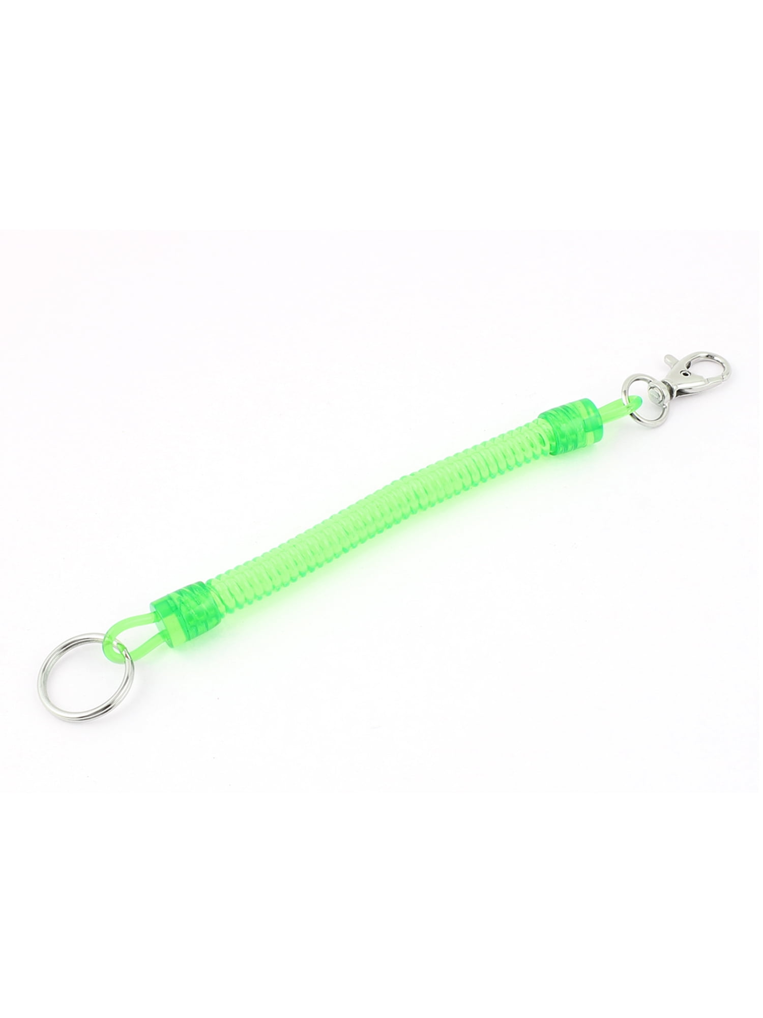 New 4 Pcs  Plastic Wrist Coil With Key Holder Orange Green or Red 