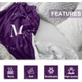thumbnail image 6 of Initial Birthday Gifts for Women, Monogrammed Gifts for Women, Gifts for Women/Girls/Grandma/Coworker, Personalized Christmas Birthday Gifts for Mom/Her, Letter M Blanket 50x60in, 6 of 6