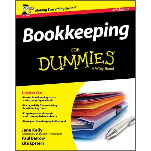 For Dummies Bookkeeping for Dummies, UK Edition, (Paperback)