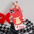 thumbnail image 4 of Christmas Mobile Phone Case Snowflake Santa Claus TPU Protective Cover, Replacement for iPhone 12 Pro Max, Type 6 Workhe, 4 of 7