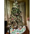 thumbnail image 4 of GZHJMY Christmas Tree Skirt Christmas Tree Balls Decorations 48"es for Indoor Outdoor Holiday Party Office Store Cupboard Decoration, 4 of 6