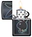 Zippo PlayBoy 49155 Accendino Antivento In Metallo - Finitura Black Matte, Made In USA, Garanzia 30 Anni