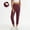 Wine, variant on SwiftWear Women's High Waisted Ankle-Length Workout Stretchy Pants 7/8 Yoga Pants Quick Dry Casual Running Work Casual Travel Pants