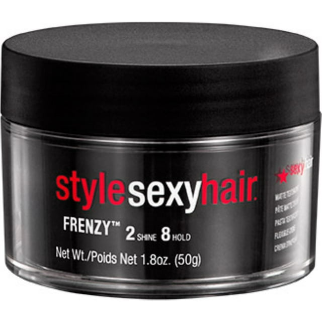 Sexy Hair Concepts Short Sexy Hair, Frenzy Texture Paste, 1.8 oz (Pack of 6)