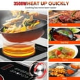 thumbnail image 3 of SAVALETOR 3500W Hot Plate Electric Ceramic Stove Infrared Induction Cooker Home Cooktop Cooking Furnace US 110V, 3 of 9