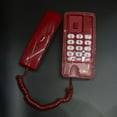 thumbnail image 6 of TINYSOME Wall Phone Wall Corded Telephone Home Phone Corded Wall Phones Landline Phones for Home Company Office Greeting Station, 6 of 10