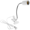 thumbnail image 4 of GOOHOCHY Portalámparas con abrazadera Flexible, lámpara de escritorio, soporte de lámpara con Clip ajustable de 360 ​​grados (enchufe estadounidense), 4 of 7