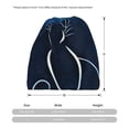 thumbnail image 3 of Hirioo Cat Sketch for Multifunction Beanie Hat for Men and Women Unisex for Winter Sports, Outdoor Activities, and Daily Wear, 3 of 8