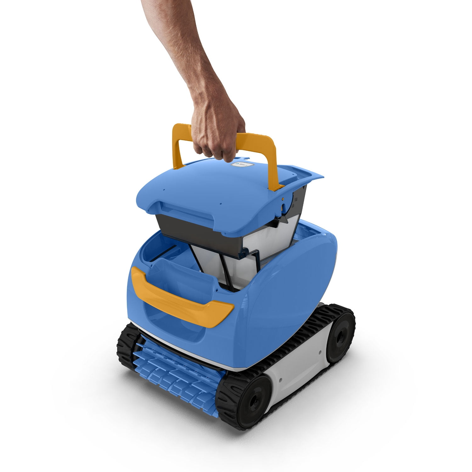 Aqua Products Sol AG Auto Robotic Pool Cleaner for Above Ground Swimming Pools