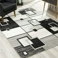 thumbnail image 1 of eRug Outlet Montage Collection Modern Abstract Area Rug Large (8x11 feet) - 7'9" x 10'9", Grey, 1 of 6