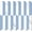 Light Blue + Statury White, variant on Peel and Stick Backsplash Seamless Tile,10-Sheets Stick on Backsplash for Kitchen and Bathroom,Light Blue and Statury White PVC Self Adhesive Mosaic Tiles