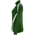 thumbnail image 4 of Holloway Sportswear L Womens Aerial Jacket Forest/Graphite/White 229772, 4 of 4