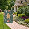 thumbnail image 2 of Yayeee Garden Flag 12" x 18" Double Sided Outdoor Yard Lawn Holiday Decorations, Brown Christmas Gingerbread, 2 of 6