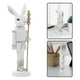 thumbnail image 4 of Easter Nutcracker Resin Sculpture Holiday Doll Home Desktop Decoration Cute Ornaments, 4 of 5