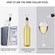 thumbnail image 2 of Enfriador de vino, enfriadores de vino de acero inoxidable de grado alimenticio para botellas de vino, 2 of 5