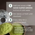 thumbnail image 4 of VitaCup So Good Super Greens Daily Superfood Powder, Berry Lemon, 30 Servings, 4 of 5