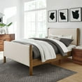 thumbnail image 3 of Maven Platform Bed in Ivory Walnut, 3 of 9