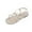 White, variant on Womens Sandals Comfortable Flat Heel Open Toe Flip-Flops Fashion Casual Summer Style Solid Color Sand Thick Bottom-Strap -Open Toe Beach Sandals