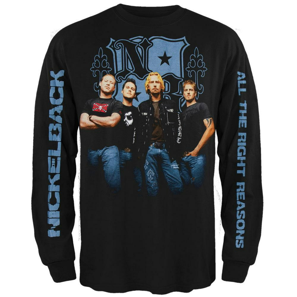 Nickelback Nickelback Crest Long Sleeve TShirt