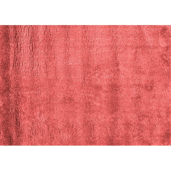 Ahgly Company Indoor Rectangle Abstract Red Contemporary Area Rugs, 3' x 5'