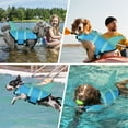 thumbnail image 6 of HQREA Adjustable Shark Dog Life Vest with Handle for Small Dog Swimming Boating, 6 of 6