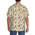 thumbnail image 3 of Pofeuu Barbecue And Grill Print Mens Casual Short Sleeve Shirts Beach Summer Spread Collar Pocket Tops Men's Casual Short-sleeved Shirt-X-Large, 3 of 5