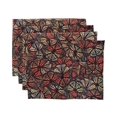 thumbnail image 2 of Manteles Individuales para Mesa, 4 pz Tapete Rectangular de Tela Fina Premium, Resistente e Impermeable, Medida 35 cm x 45 cm, 2 of 5