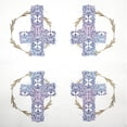 thumbnail image 3 of Paper Napkins Cross blue, 3 of 5