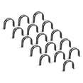 thumbnail image 1 of Unique Bargains 16Pack 2-3/4' Cable Clamp U Shape Stainless Steel Rubber Cushioned Pipe Strap, 1 of 5