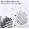 thumbnail image 3 of Dww-promotion Grille D'aration - Ronde Grille Daration,acier Inoxydable Grille D'aration Trou,ventilation Avec Filet, Rond Grille D'aration De Tuyau D, 3 of 5