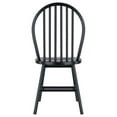 thumbnail image 2 of Ensemble de 2 chaises Windsor finition noire, 2 of 9