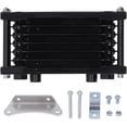 thumbnail image 1 of HUGFEGWE Engine Oil Cooler Aluminium Transmission Oil Cooling Radiator Motorcycle Off Road Vehicle ATV (Black) CJB91-79061, 1 of 7