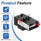 thumbnail image 3 of Relé térmico de sobrecarga eléctrico Uxcell AC220V/380V, 5.5-8A, protector de motor ajustable, protección de ruptura de fase, compensación de temperatura para equipos industriales, 3 of 7
